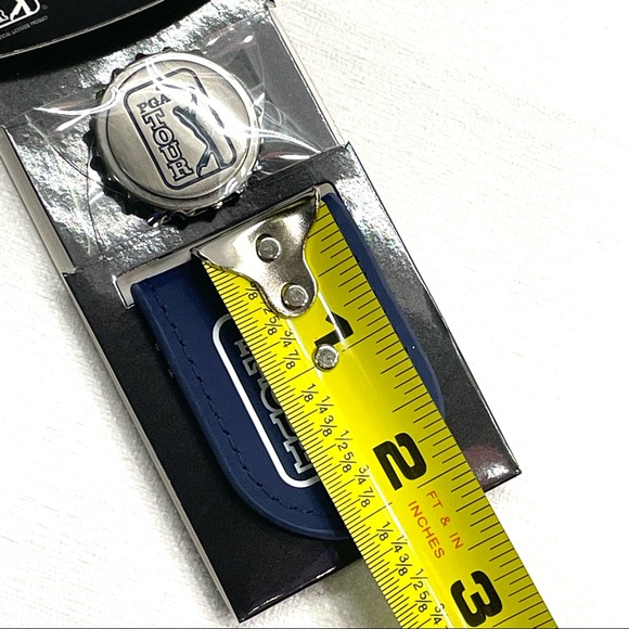 PGA Tour Golf Metallic Pocket Clip Unisex With Ball Marker Peacoat Blue New - Picture 6 of 16